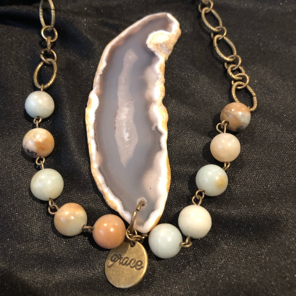 Beautiful Geode Necklace
